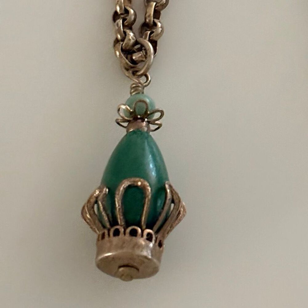 J.Crew | Beaded Pendant Necklace | 34” Length - Picture 2 of 3